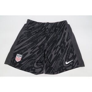 Nike USA Soccer Goalkeeper Stadium Shorts Mens XL Black Gray Dri-FIT FN8626-060
